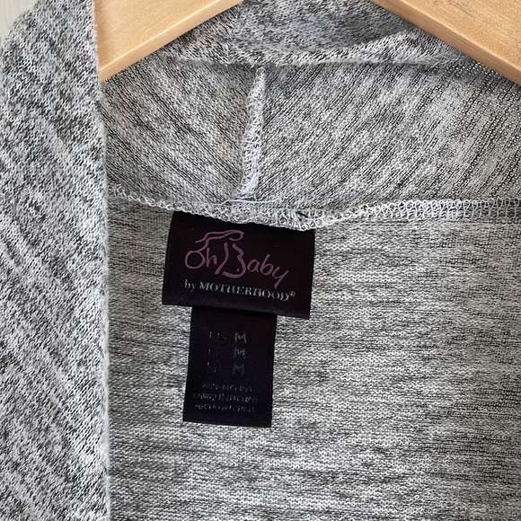 Oh Baby by Motherhood Grey Maternity Cardigan - Medium - Picture 2 of 2